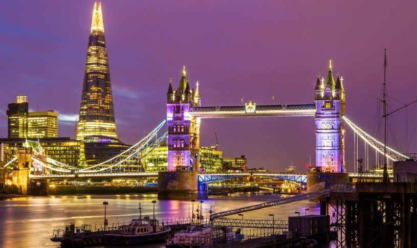 Tower Bridge at night