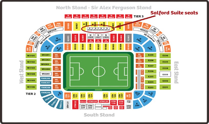 Salford Suite Stadium Plan