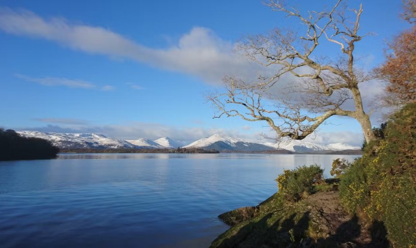 Snowy Loch Lomond Scaled