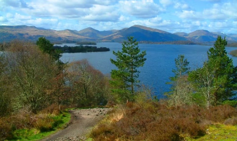 Views of Loch Lomond from Balmaha