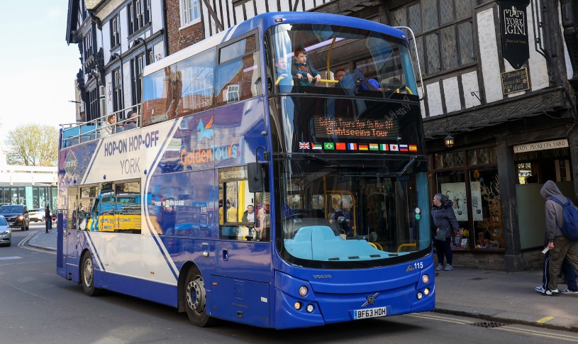 open bus tour york