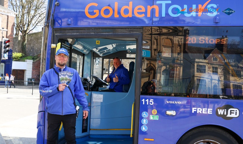 Open Top Bus Tour of York