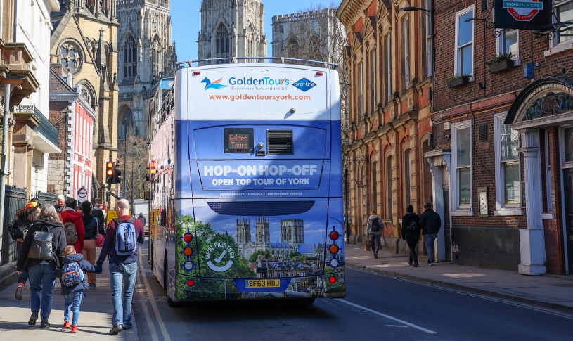 Open Top Bus Tour of York