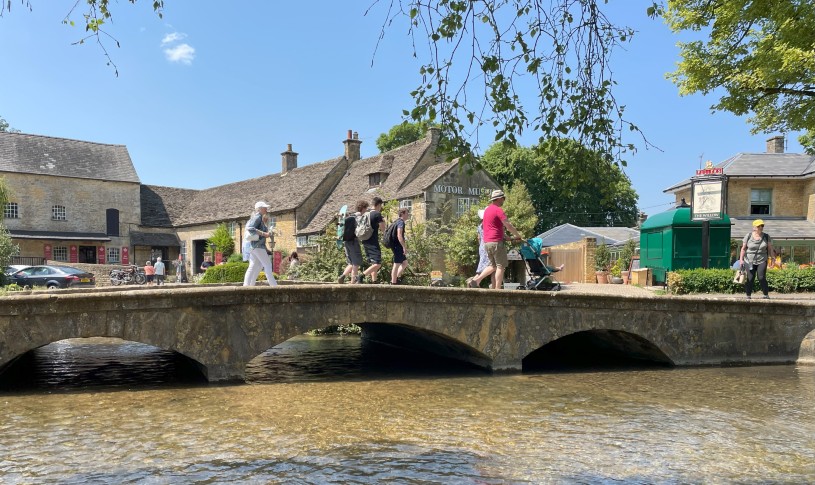 Burton-on-the-water. The Cotswolds