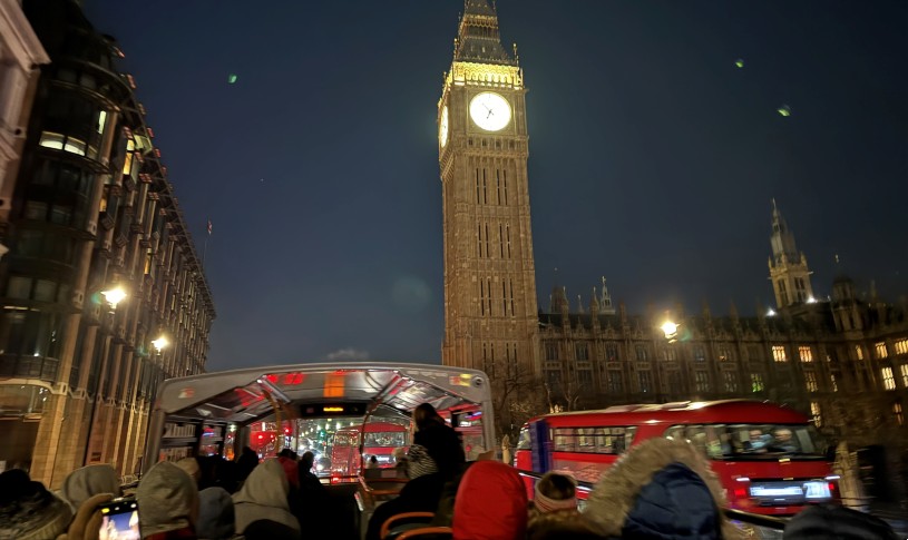 Big Ben at night