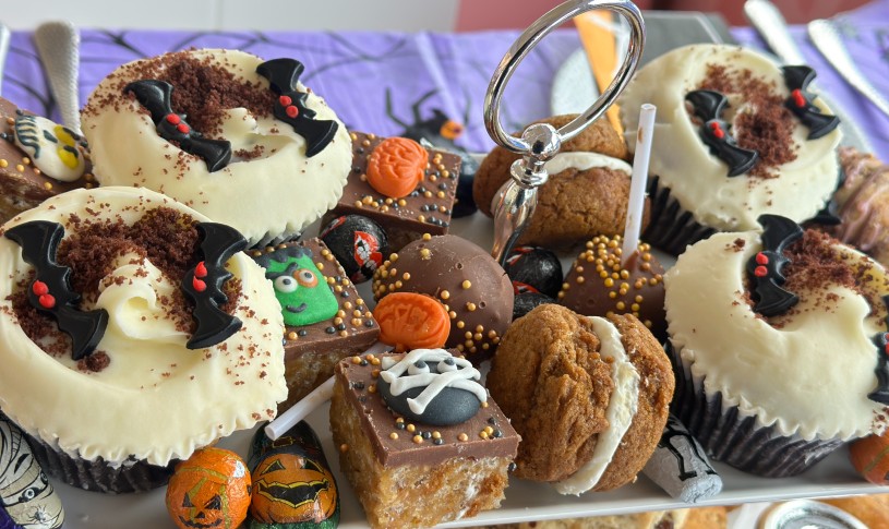 Halloween Afternoon Tea Bus