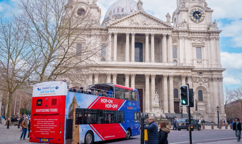 Golden Tours Open Top Bus