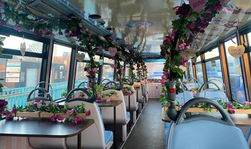 Afternoon Tea Bus Interior