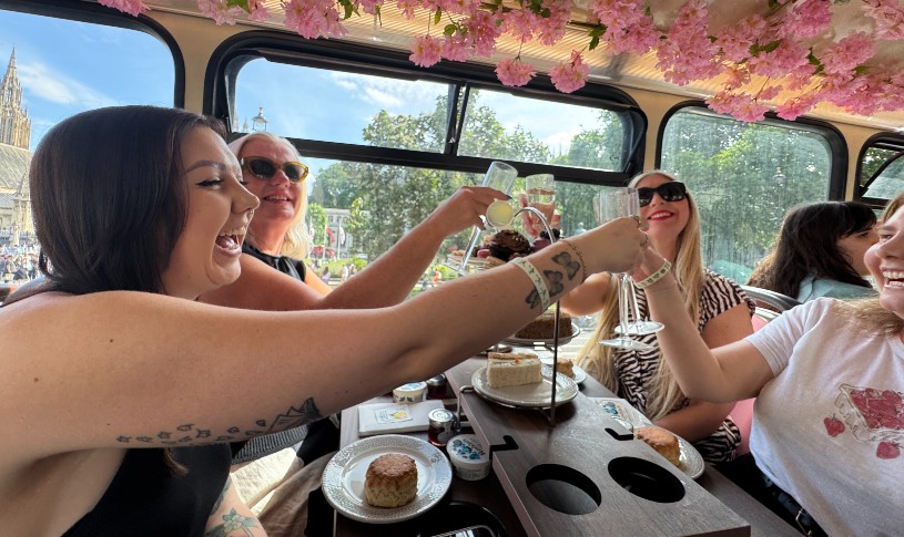 Coldplay Inspired Afternoon Tea Bus