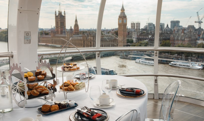 Afternoon Tea on the London Eye