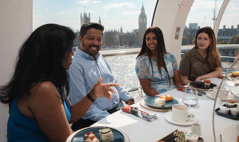 Afternoon Tea on the London Eye