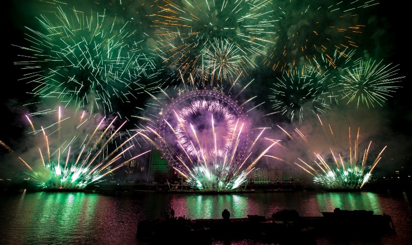 Fireworks Celebration Riverside Rooms County Hall