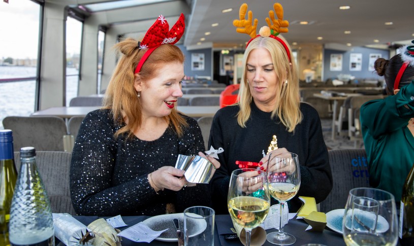 Female Couple with Crackers