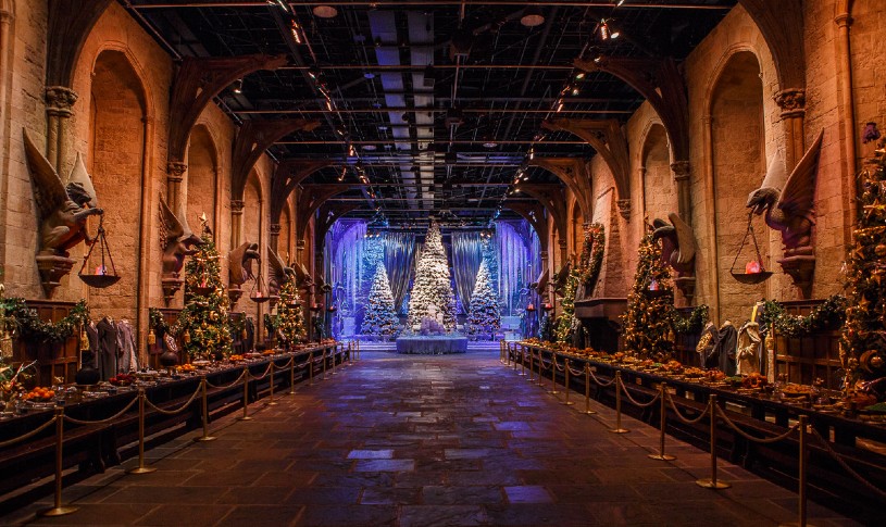 The Great Hall at Christmas