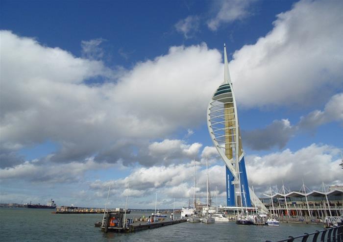 The Emirates Spinnaker Tower