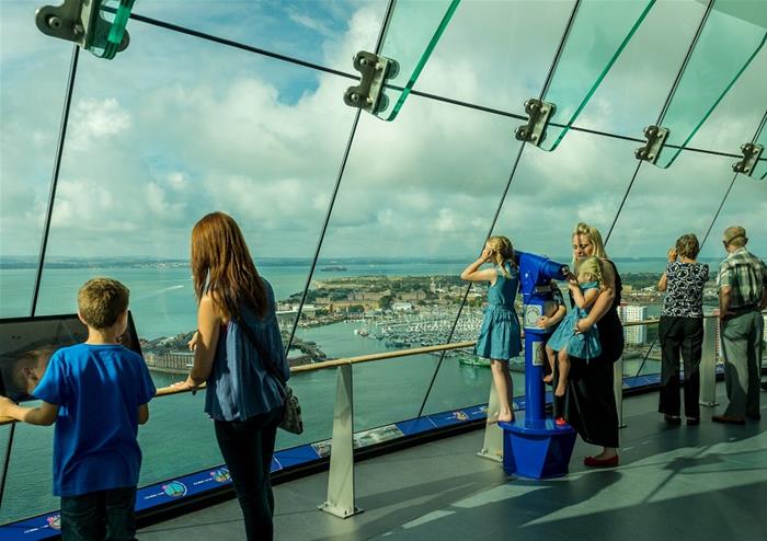 The Emirates Spinnaker Tower