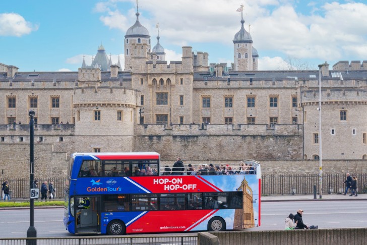 Hop-on Hop-off London Bus Tours - 24 hours ticket + FREE extra 24 hours