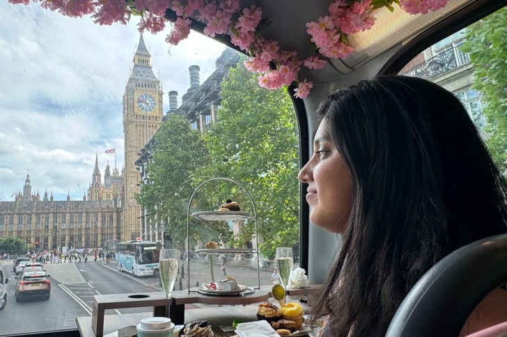 Tea Bus view of Big Ben