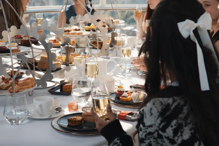 Afternoon Tea on the London Eye