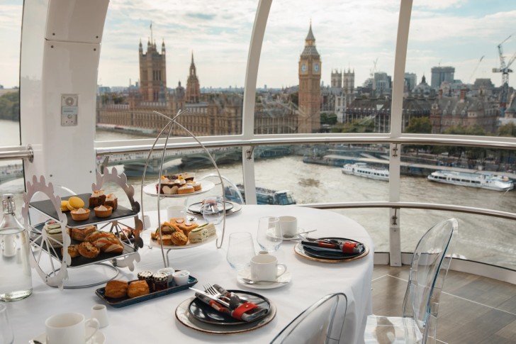 Afternoon Tea on the London Eye