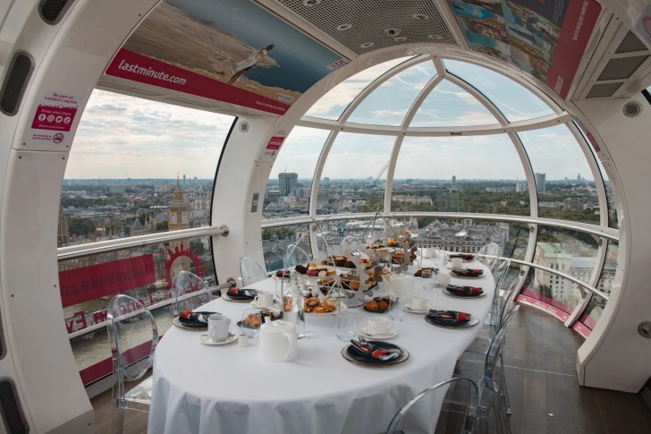 Afternoon Tea on the London Eye