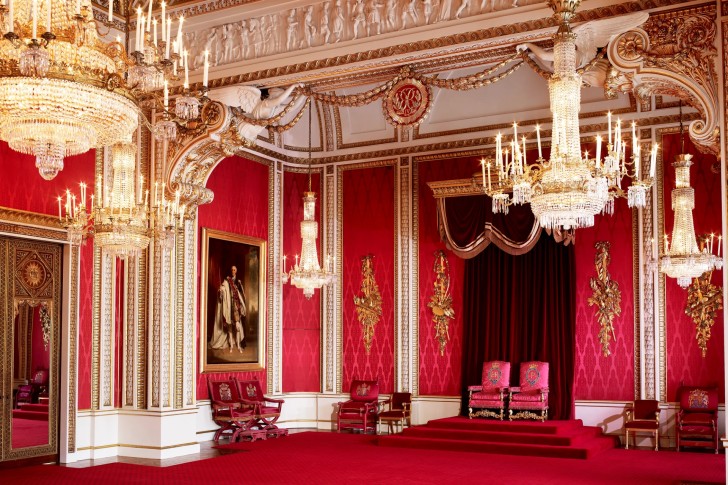 Throne Room Buckingham Palace