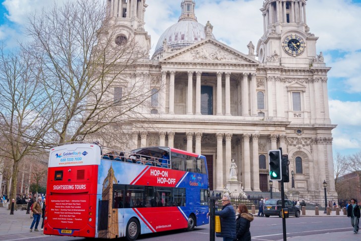 Golden Tours Open Top Bus