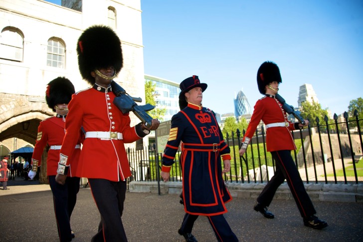 Yeoman Guards and Beefeater