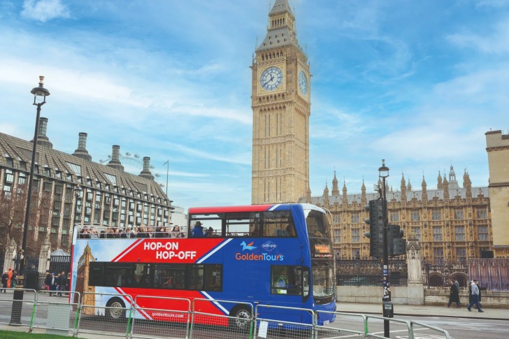 Hop-on Hop-off London Bus