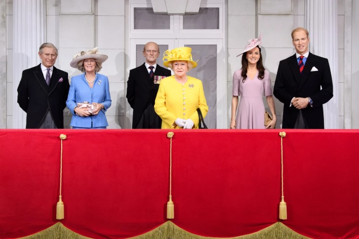 Royal Family at Madame Tussauds
