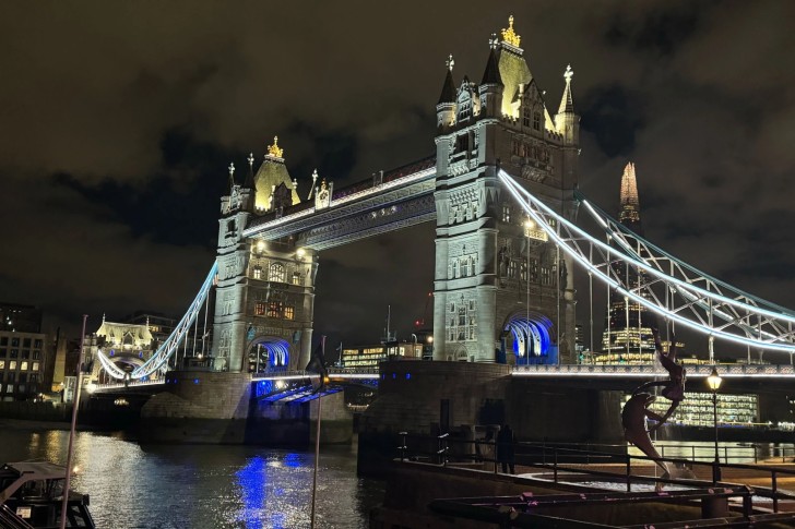Tower Bridge at night