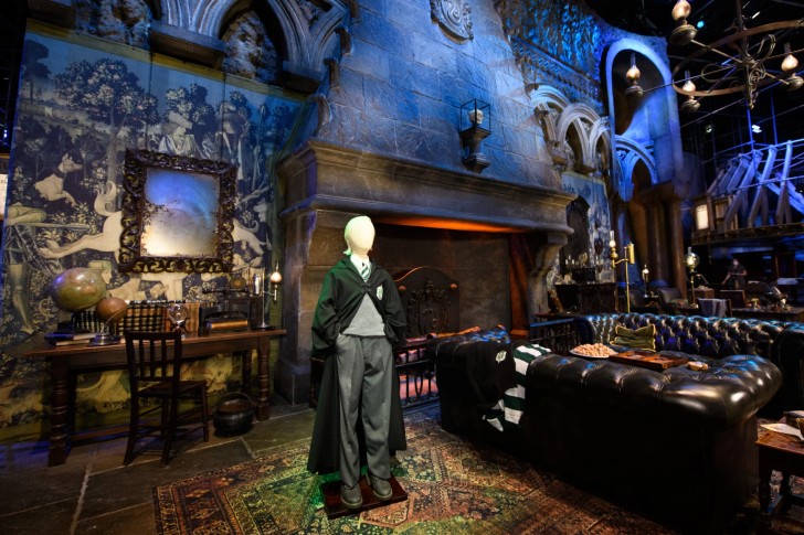 Draco Malfoy Costume in the Slytherin Common Room