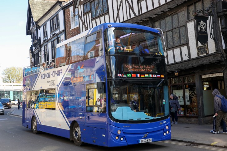 Open Top Bus Tour of York