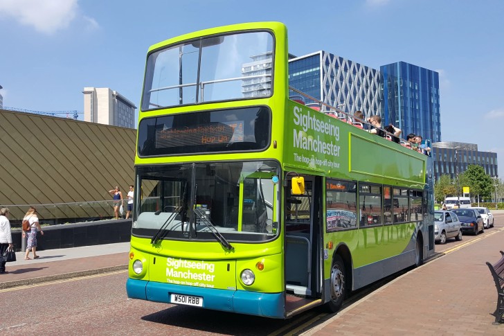 Sightseeing Manchester Bus Tour