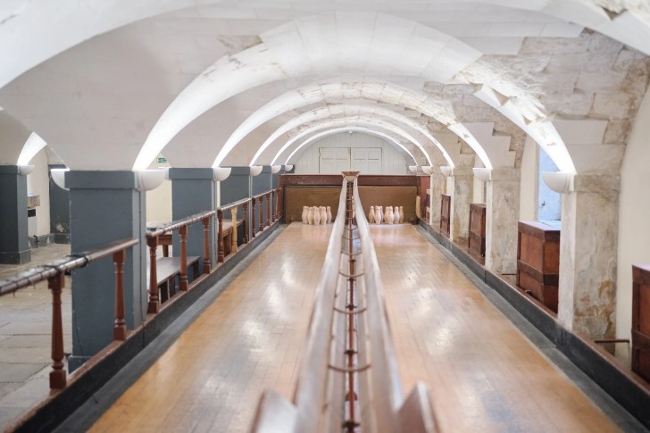 Skittle Alley at Old Royal Naval College