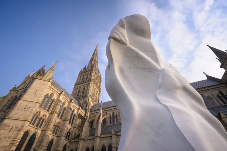 Sculpture exhibition at Salisbury Cathedral
