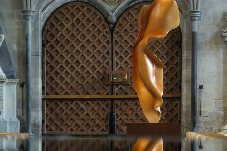 Sculpture exhibition at Salisbury Cathedral