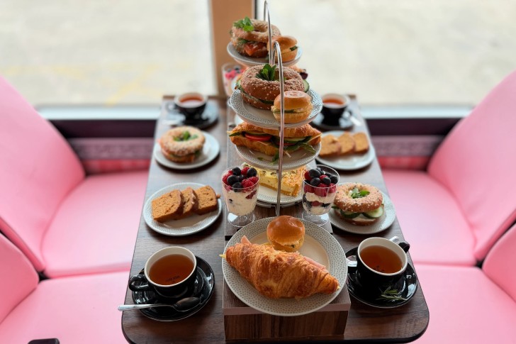 Afternoon Tea Bus Food