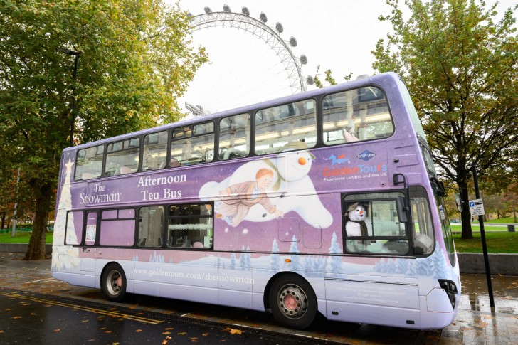 The Snowman Afternoon Tea Bus Tour