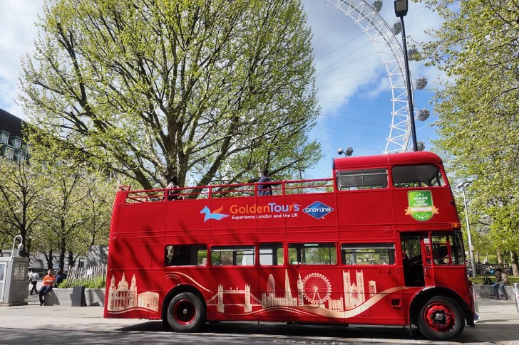 Routemaster Open Top London Bus