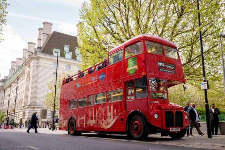 London Electric Routemaster Bus Tour with Live Guide