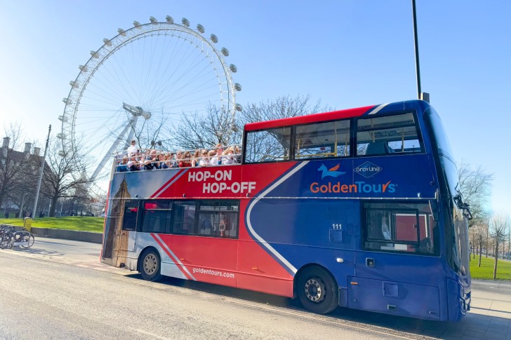 Hop-on Hop-off London Bus Tours 48 or 72 hours Ticket