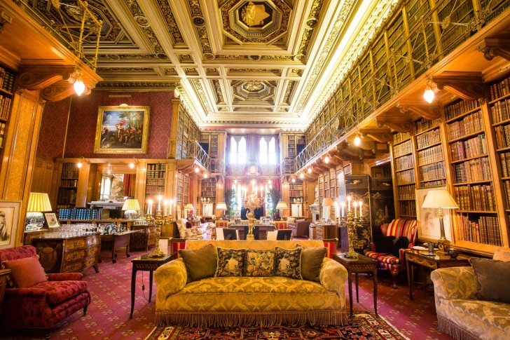 Alnwick Castle Library