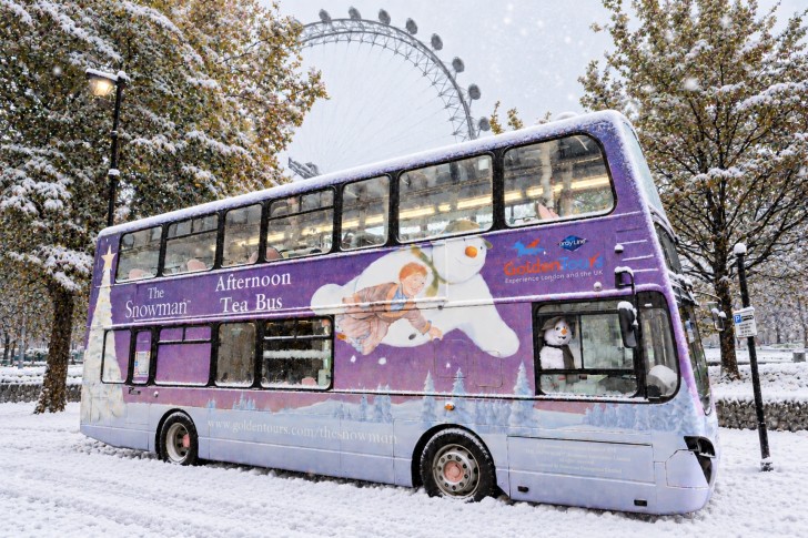 The Snowman Afternoon Tea Bus Tour