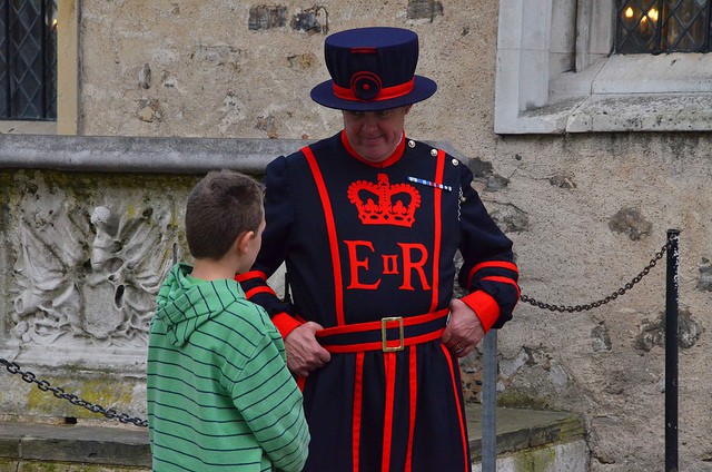 Beefeater at Tower of London