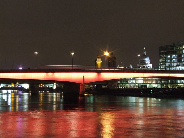 London Bridge at night