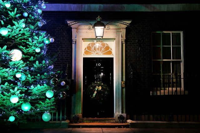 Number 10 at Christmas