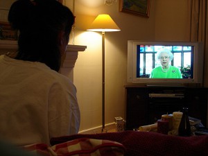 Watching the Queen's Christmas speech
