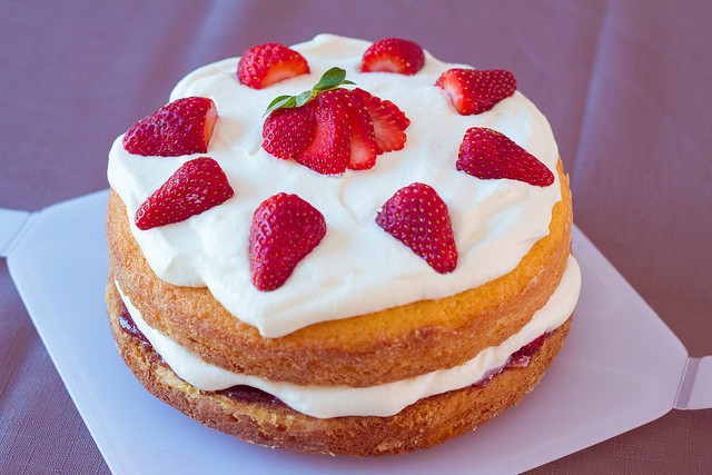 Victoria sponge cake