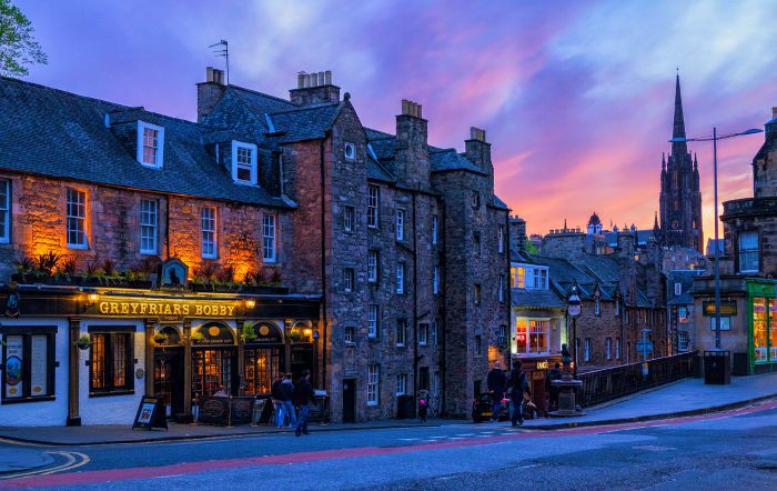 Make sure to visit the Old Town when you go to Edinburgh